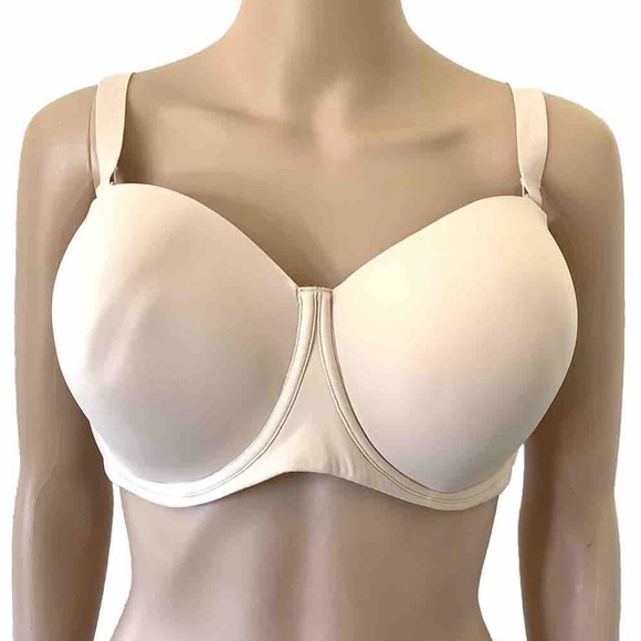 Skims Fits Everybody Strapless Bra 40DDD in Sand color, BA-BAN-3151 - Picture 6 of 14